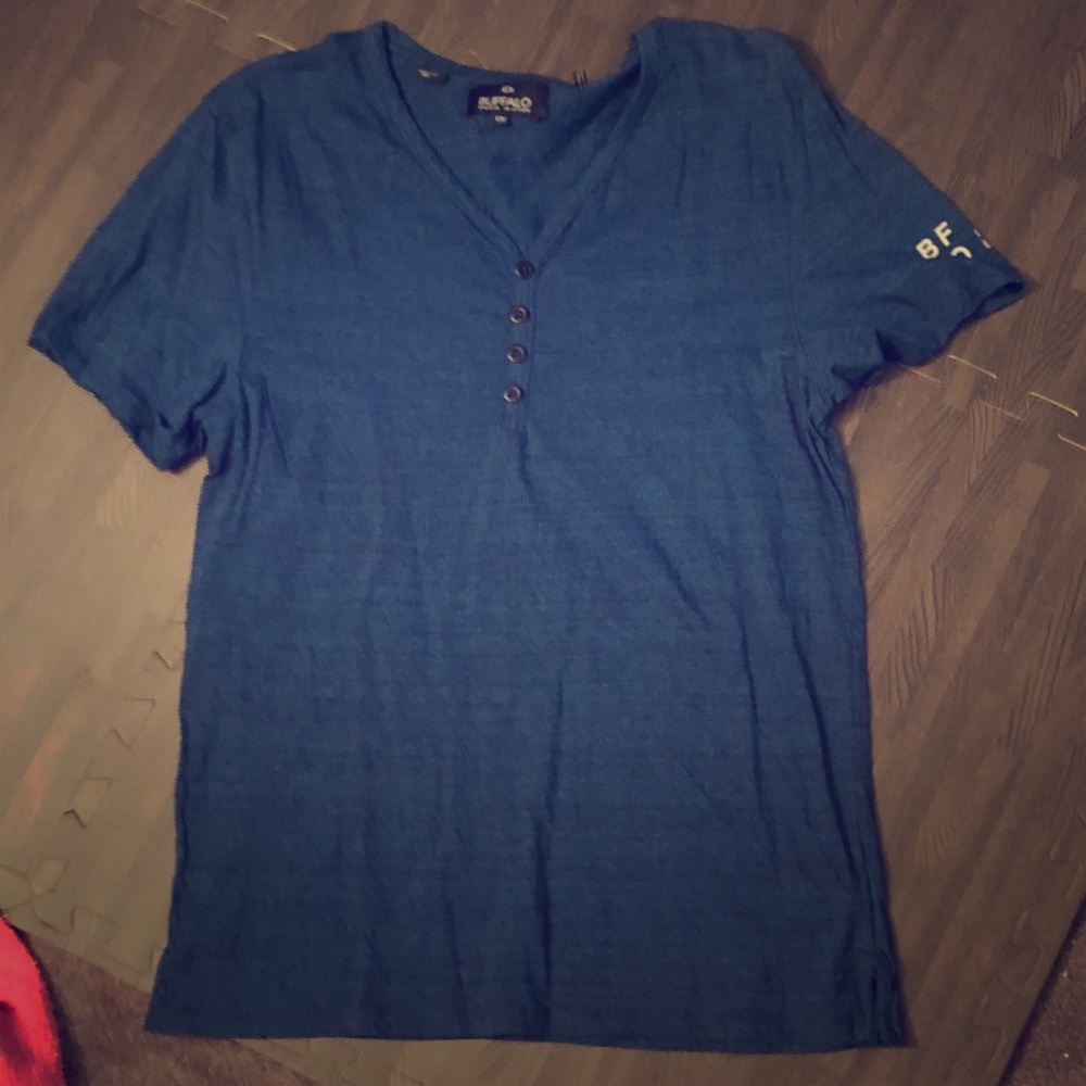 Navy blue v neck